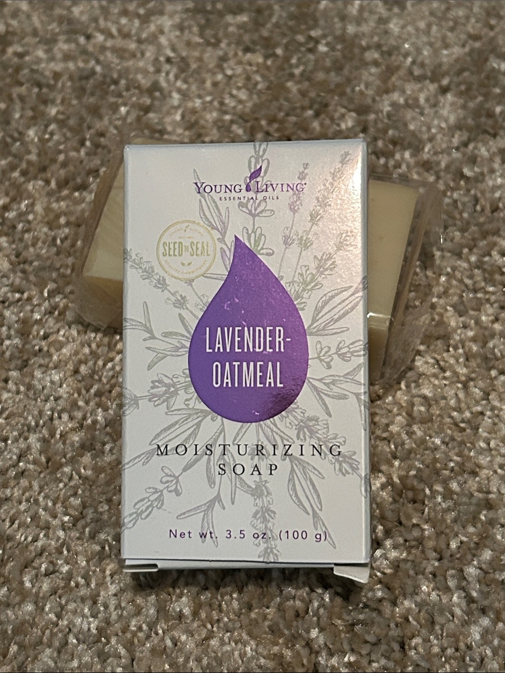 Young Living Lavender-Oatmeal Moisturizing Soap - Bar